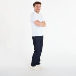 Tričko LACOSTE Short Sleeved Ribbed Collar Shirt White 4