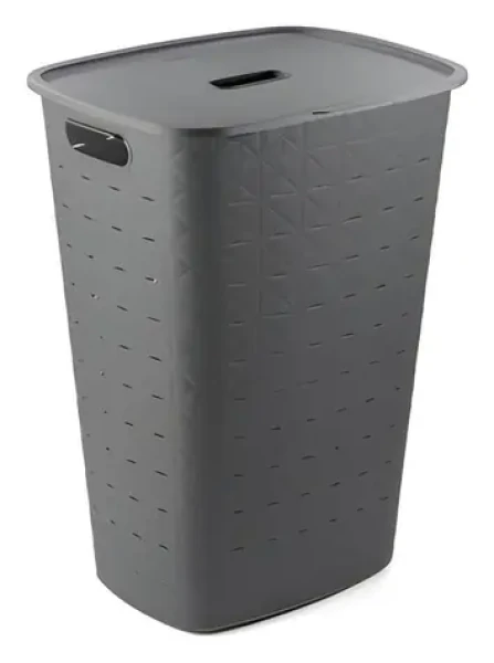 Curver Softex tmavo šedá / Kôš na bielizeň / 56 l (258698)