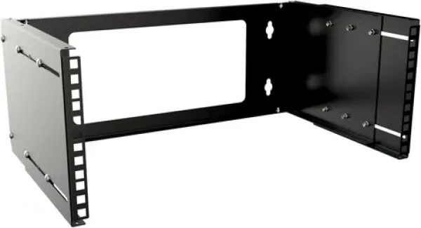 Lanview Otvorený rám 4U nástenný čierna / Otvorený rám / 19" / Nosnosť 20 kg / Nastaviteľná hĺbka (RAR205BL)
