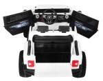 Mamido Detské elektrické autíčko Jeep Mighty 4x4 biele