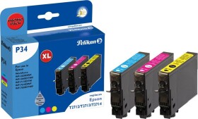 Pelikan Patrone Epson P34 T2715 comp. Promo Pack C/M/G - 4109705