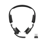 Shokz OpenMeet UC čierna / Slúchadlá / Open-ear / Bluetooth / USB-A adaptér (C610-AA-BK-EU-000)