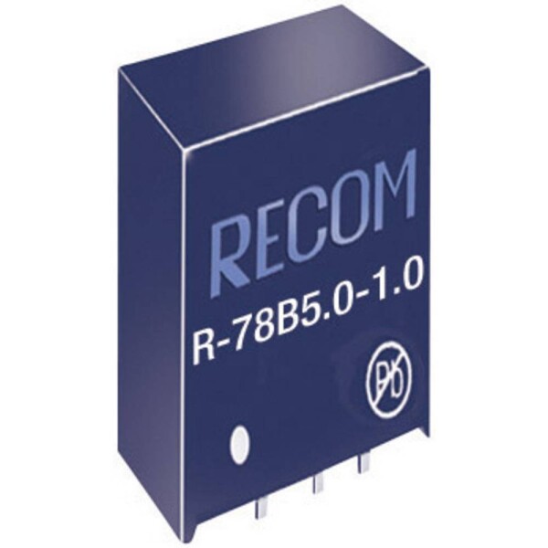 RECOM R-78B5.0-1.0 DC / DC menič napätia, DPS 5 V/DC 1 A 5 W Počet výstupov: 1 x; R-78B5.0-1.0