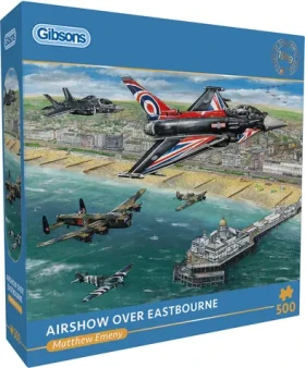 GIBSONS Puzzle Letecká šou NAD Eastbourne