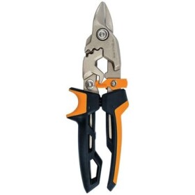 Fiskars PowerGear 1027212 Nožnice na plech krátke ostrie / prevodové / dĺžka čepele 35 mm (1027212)