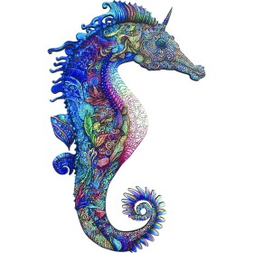 Epee Wooden puzzle Hippocampus Japonicus A4