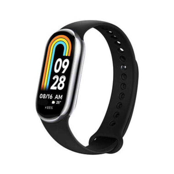 FIXED Silicone Strap Silikónový remienok pre XIAOMI Mi Band 8 čierna (FIXSSTB-1176-BK)