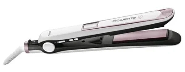Rowenta Premium 7-7 SF7460 biela / Žehlička na vlasy / Doštičky 25x90 mm / 4 teploty 130-200 ° C / LED displej (SF7460)