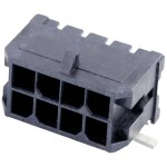 Molex vstavaná pinová lišta (štandardná) Počet pólov 8 Raster (rozteč): 3.00 mm 430450811 1 ks Tape on Full reel; 430450811