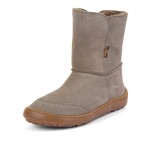 Detské zimné barefoot topánky TEX SUEDE Gray G3160250-3 - 41