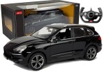 RASTAR Auto R/C Porsche Cayenne Turbo Rastar 1:14 Čierna na diaľkové ovládanie