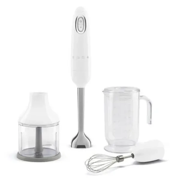SMEG HBF03WHEU biela / Tyčový mixér / 700 W / Turbo / 1.4 l (HBF03WHEU)
