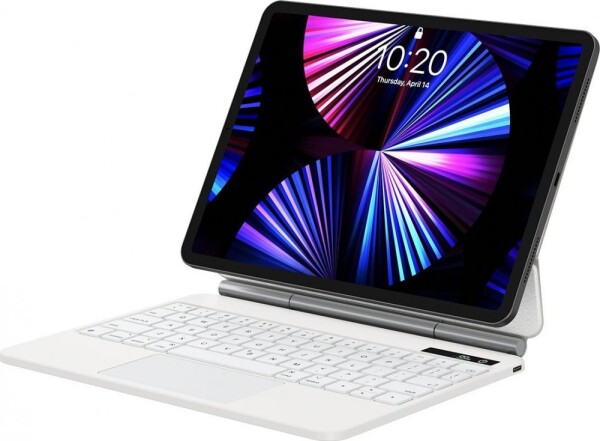 Baseus Etui z klawiaturą Baseus Brilliance do Ipad Pro 11" (2018/2020/2021) iPad Air4/Air5 10.9" (Biely)