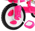 Mamido Detská trojkolka slon so zvukovými efektmi ružová