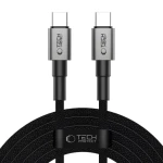 Tech-Protect UltraBoost DNA šedá / Kábel USB-C / PD 100W / 5A / 3 m