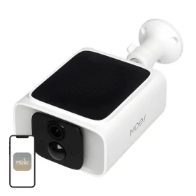 MOES WCM-S26 / Vonkajšia IP kamera / 4MP / solárny panel / Wi-Fi / IR / IP65 (WCM-S26-MS)