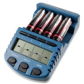 TechnoLine BC 1000 N / nabíjačka batérií / 4 sloty / NiCd amp; NiMH / AA amp; AAA (BC 1000N)