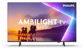 55" Philips 55PUS8450/12 čierna / Televízor / QLED / 4K UHD / Ambilight / Wi-Fi 5 / BT 5.2 / 20W repro (55PUS8450/12)