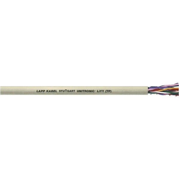 LAPP 35105/1000 dátový kábel UNITRONIC® LiYY (TP) 6 x 2 x 0.14 mm² sivá 1000 m; 35105/1000