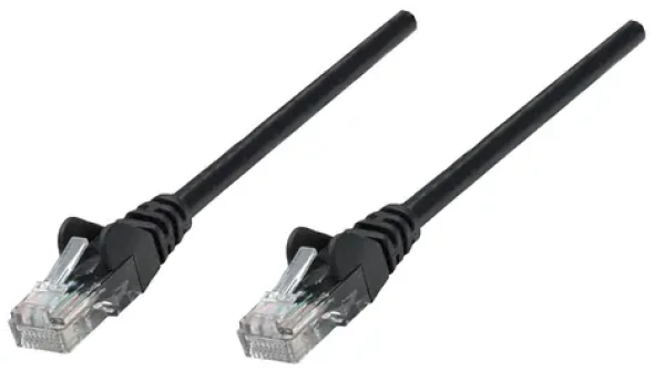 Intellinet čierna / Patch kábel / Cat6 / S/FTP / meď / 1,5 m (739856)