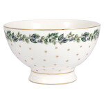 GREEN GATE Porcelánová miska Zelda White 400 ml
