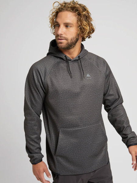 Burton Crown Weatherproof Pullover True Black Heather