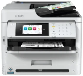 Epson WorkForce Pro WF-M5899DWF biela / Čiernobiela atramentová multifunkcia / A4 / 34 ppm / 1200x2400dpi / USB / LAN / Wi-Fi (C11CK76401)