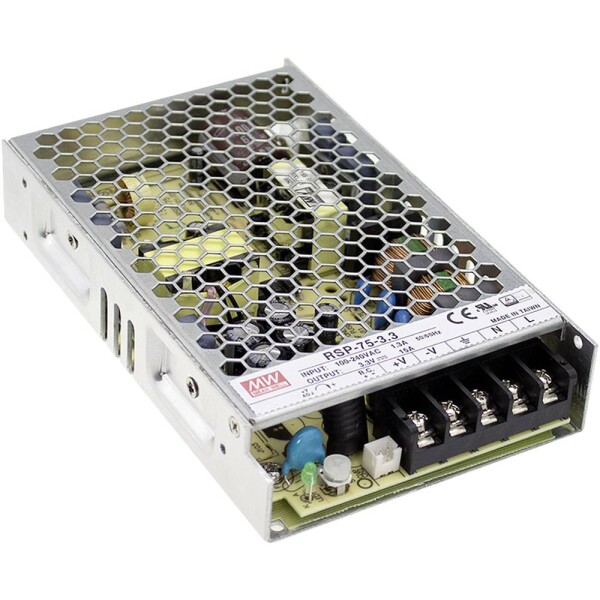 MEAN WELL RSP-75-13.5 spínaný zdroj 13.5 V/DC 5.6 A 75 W; RSP-75-13.5