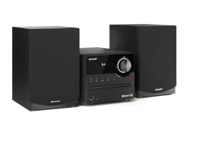 Sharp XL-B512 čierna / Mikrosystém / 45W / FM / BT 5.0 / CD / USB / 3.5mm (XL-B512(BK))