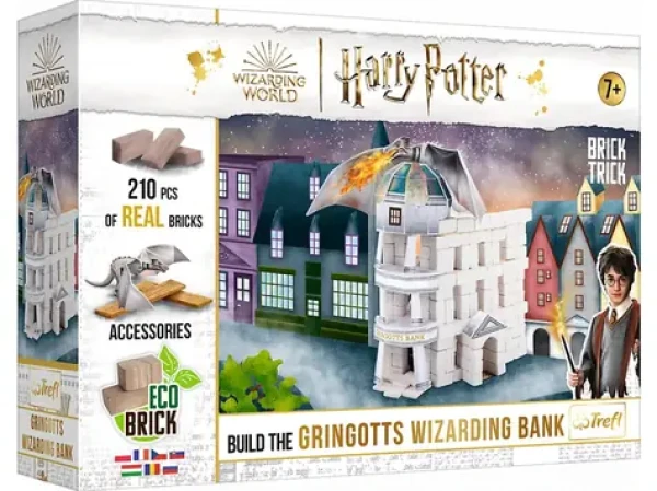 Trefl 3D Puzzle Harry Potter - Gringottova kúzelnícka banka