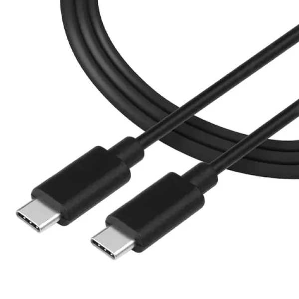 Tactical Smooth Thread Cable USB-C - USB-C 2m čierna (8596311153013)