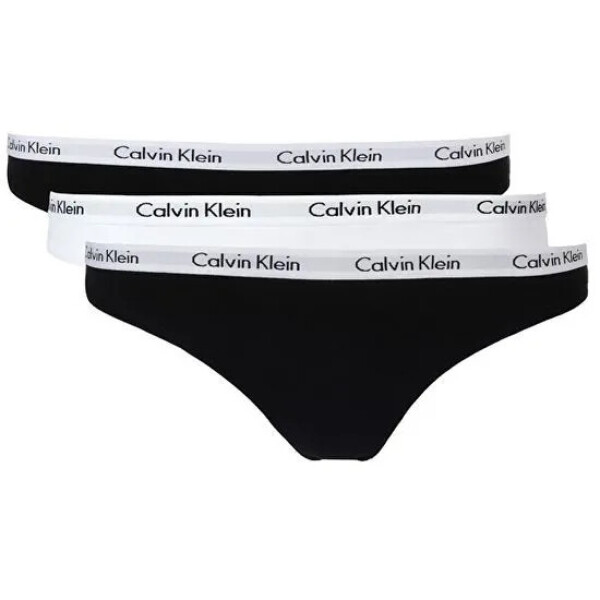 Nohavičky 3pcs QD3588E-WZB viacfarebná - Calvin Klein M vícebarevná