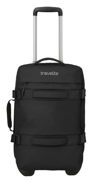 Travelite Bolonia Wheeled Duffle S Black 35 L TRAVELITE-8000257-01