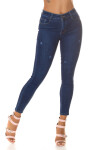 Sexy Highwaist Push-Up Jeans Used Look denimblue 44