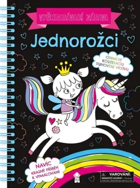 PIKOLA Škrabacie obrázky Jednorožci