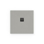 Sprchová vanička štvorcová SAT Alek 90x90 cm liaty mramor šedá SATALEK90QS SATALEK90QS