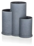 BANQUET Stojan na nože 3v1 Granite Grey / Stojan na nože / žulový design (25107101)