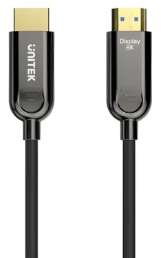 Unitek Optický kábel HDMI 2.1 AOC 5m / Kábel HDMI / 8K / 120Hz (C11085GY03-5M)
