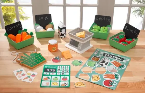 KidKraft Stánok s ovocím a zeleninou