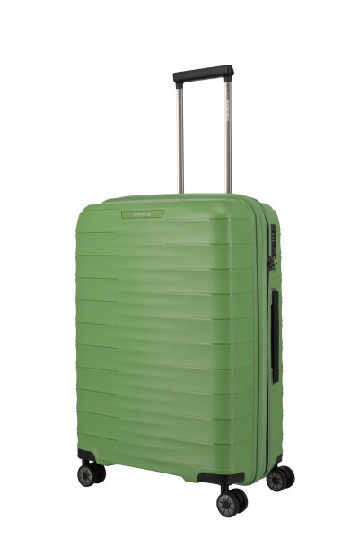 Stredný kufor na kolieskach Travelite Mooby M Green