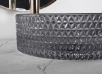 REA - Umývadlo na dosku Cristal Black REA-U9671