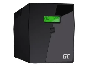 Green Cell 2000VA | 1200W / Záložný zdroj / 2-6ms / 2 x 12V/9Ah / 4X Schuko (UPS05)