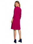 Dámske šaty S325 Plum - Stylove L švestková