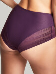 Panache Serene High Waist Brief aubergine 10303