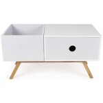 Glorious DJ Turntable Lowboard moiblní stôl pre DJ MDF; 241732