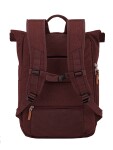 Roll top batoh Travelite Basics Roll-up Backpack Bordeaux