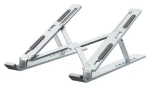 Wozinsky WDCX-X8S strieborná / Stojan na notebook / nastaviteľný / skladací