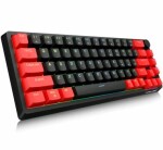 Niceboy ORYX K700X PRO čierna / Herná mechanická klávesnica / RGB / Gateron brown / TKL / USB / US layout / kábel 1.8 m (ORYX-K700X-PRO)