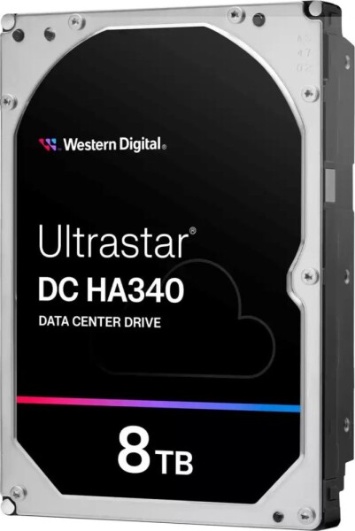 WD WD Ultrastar DC HA340 WUS721208BLE6L4 - Festp - Datencenter - 8 TB - intern - 3.5" (8.9 cm) - SATA 6Gb/s - 7200 rpm - Puffer: 256 MB