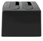 Nedis dokovacia stanica pre 2 disky 2,5" a 3,5" / Dokovacia stanica / USB 3.2 Gen1 / Klonovanie diskov (HDDUDB3210BK)